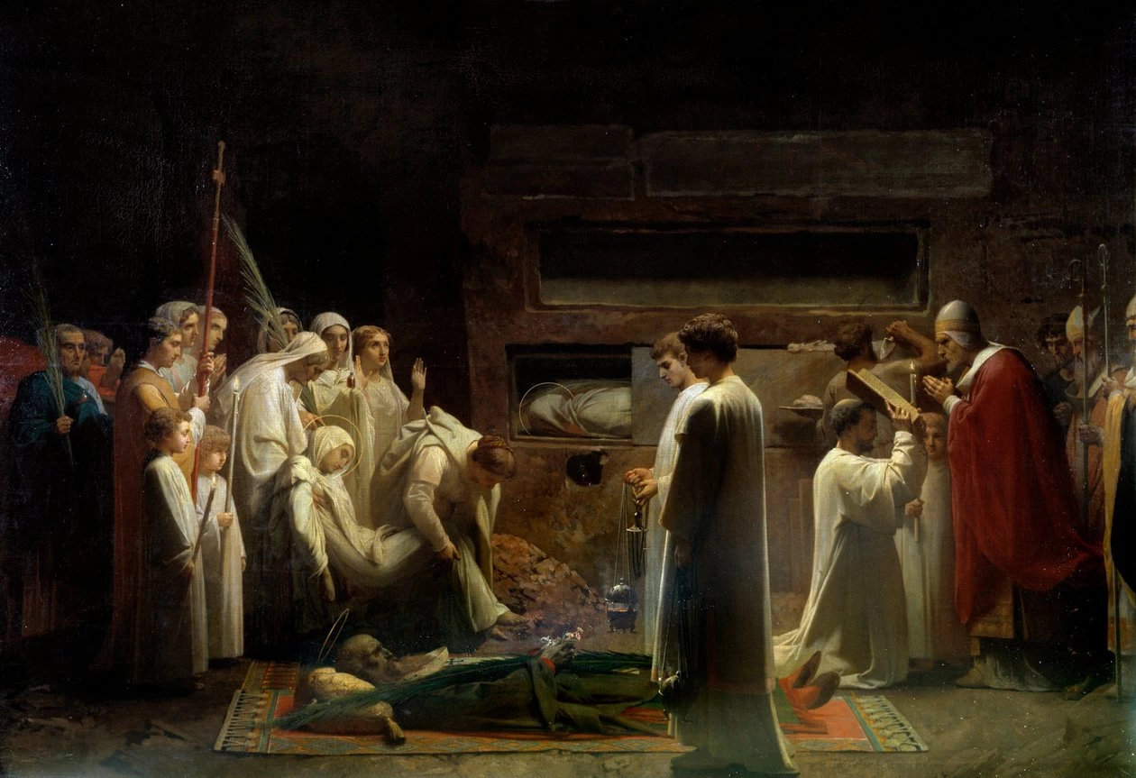 I martiri nelle catacombe - Musée d'Orsay, Parigi 1